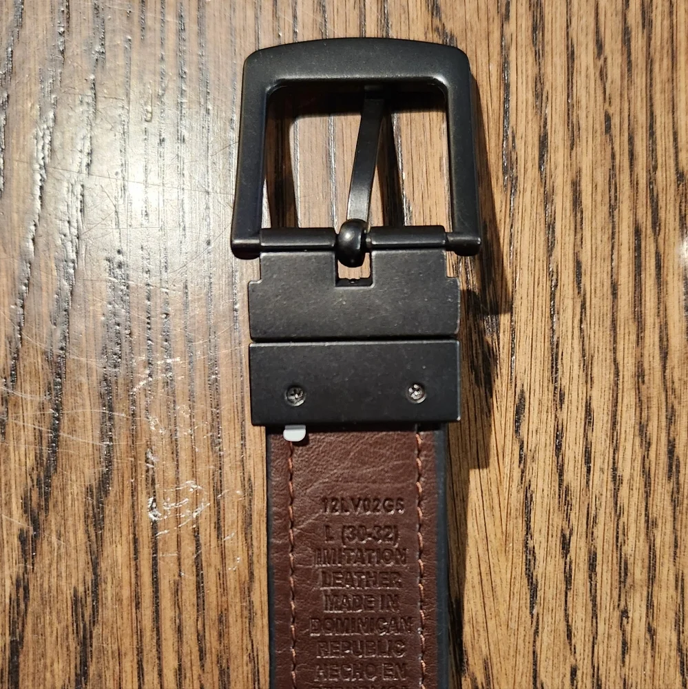Chaps + Levi's Boys Reversible Belts | Black + Brown | Size L 30-32 Waist